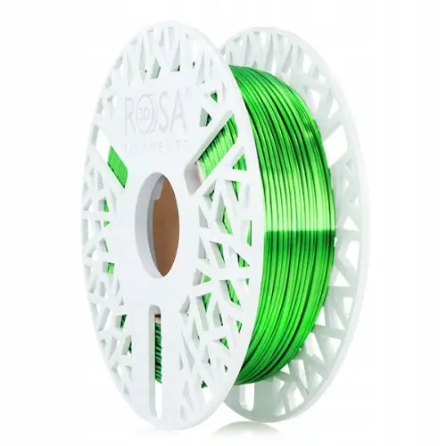 FILAMENT 3D PLA-Silk Green 1,75mm 0,5kg