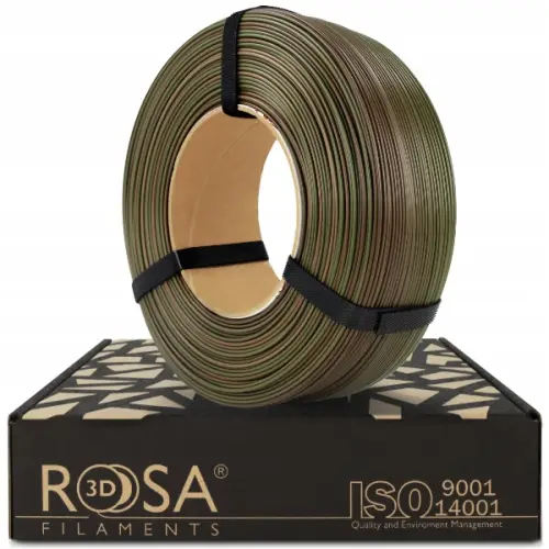 FILAMENT 3D ReFill PLA Rainbow Army Forest 1,75mm 1kg