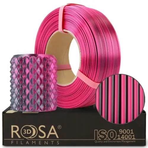 FILAMENT 3D ReFill PLA Magic Silk Mistic Purple (graphite+fuchsia) 1kg