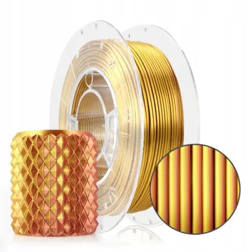 FILAMENT 3D PLA Magic Silk Gold-Copper 300g