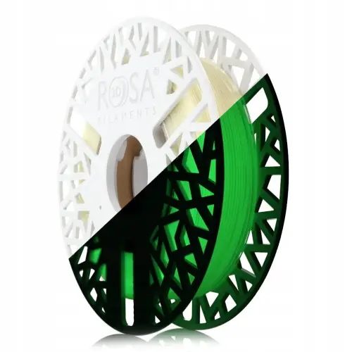FILAMENT 3D PET-G Standard 1,75mm Glow in the Dark Green 0,5kg