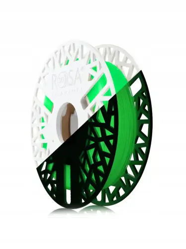 FILAMENT 3D PLA Neon Green Glow in the Dark, UV Glow 1,75mm 0,5kg