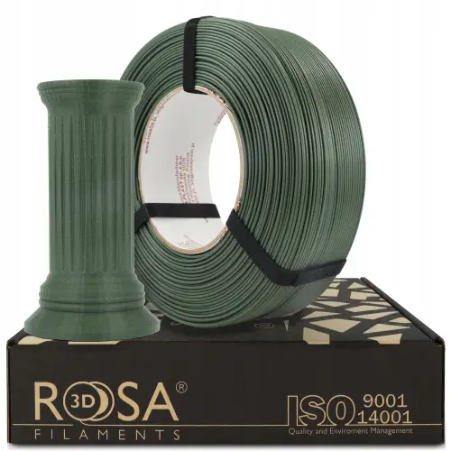 FILAMENT 3D ReFill PET-G Structure Forest Green 1kg